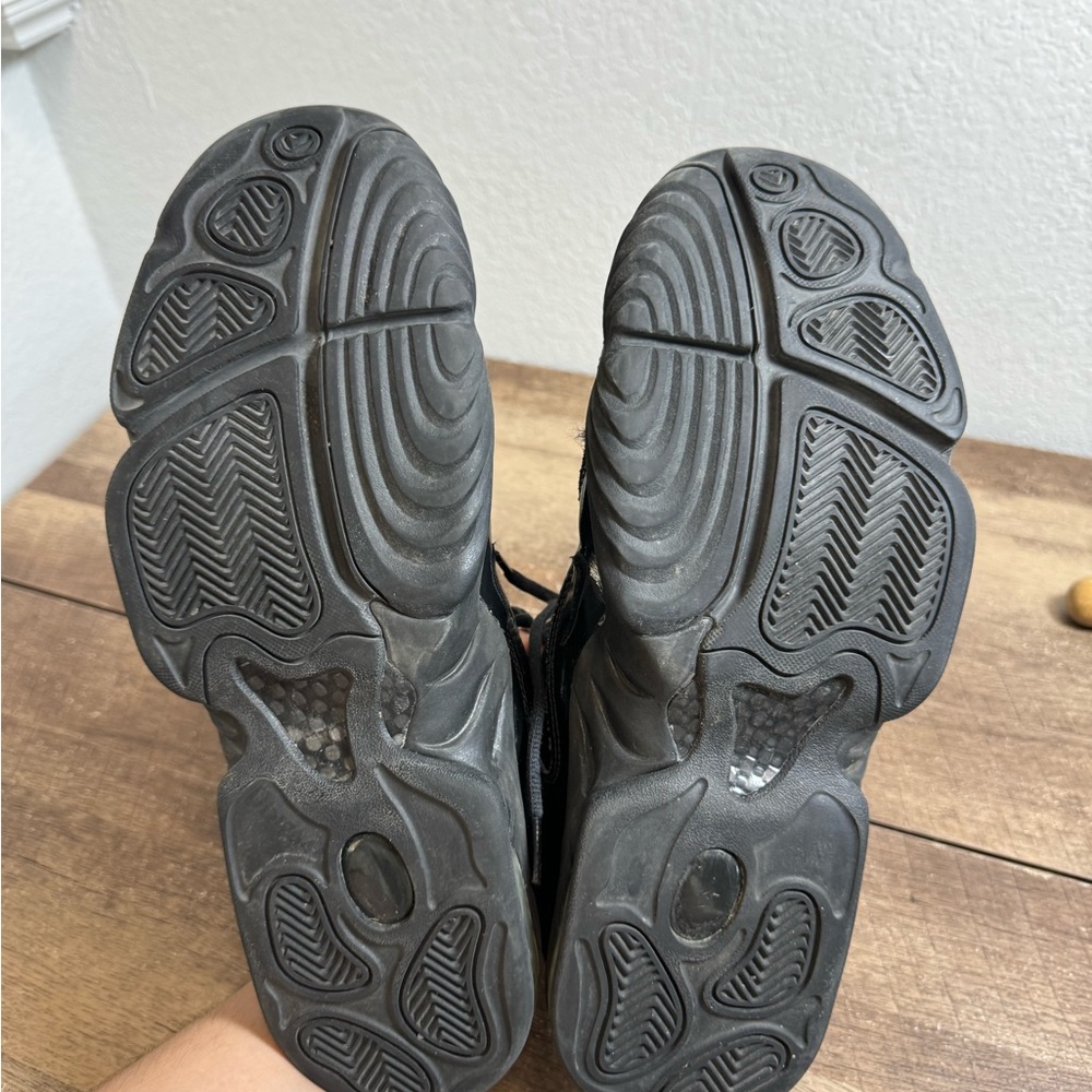 Vintage Nike 312455-002 Air Penny 4 Black Lace-Up Basketball Shoes Men's 10.5 - Picture 6 of 7
